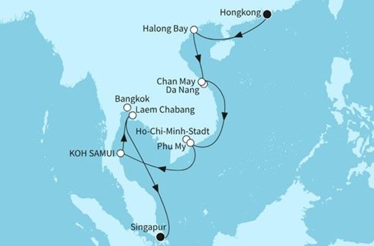 Impression zu Winter 2025/26 - Mein Schiff 6 - Südostasiens Höhepunkte