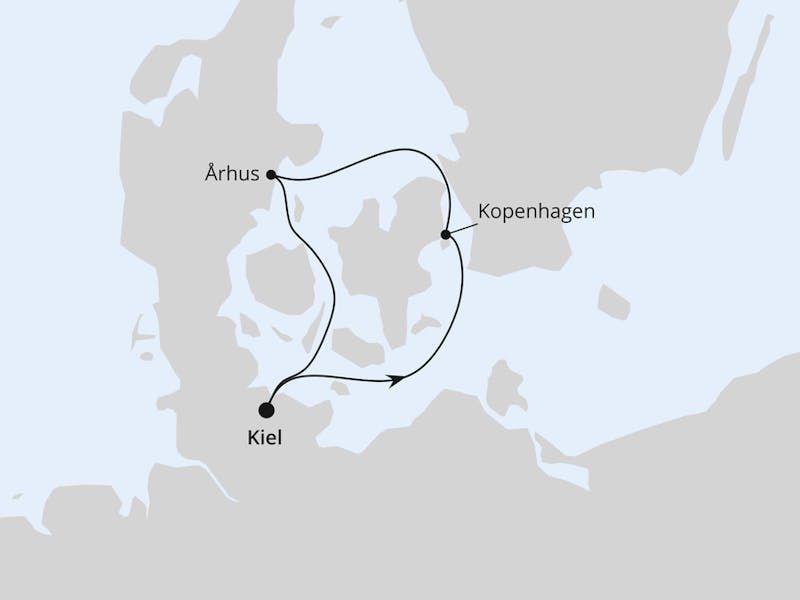 Kurzreise nach Århus & Kopenhagen ab Kiel