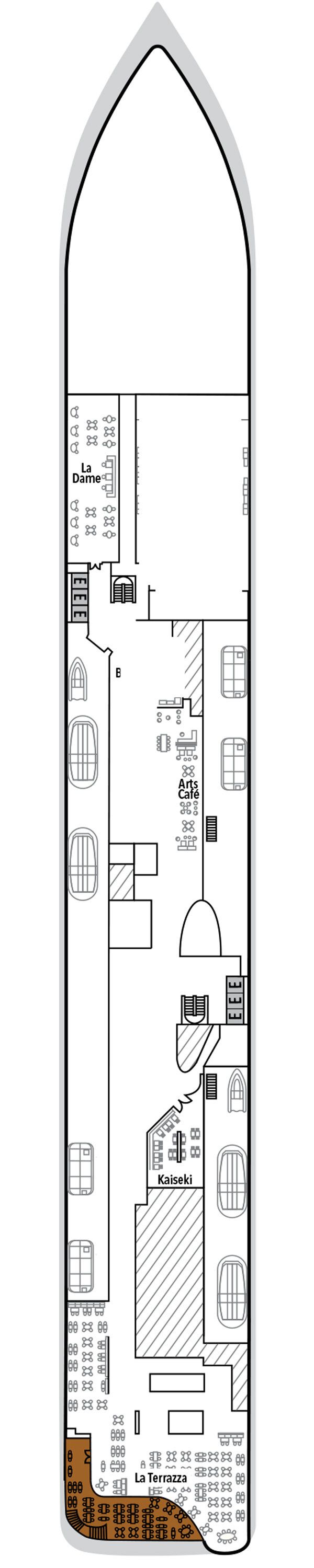 Silver Nova - Silversea - Deck 4 (Deck 4)