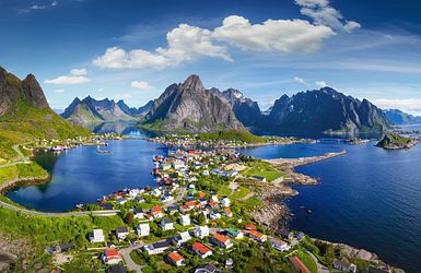 Norwegen, Spitzbergen und Island