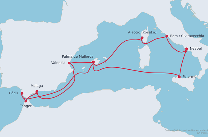 Impression zu Frühling 2027 - Mein Schiff 4 - Spaniens Südküste und mediterrane Inselwelten