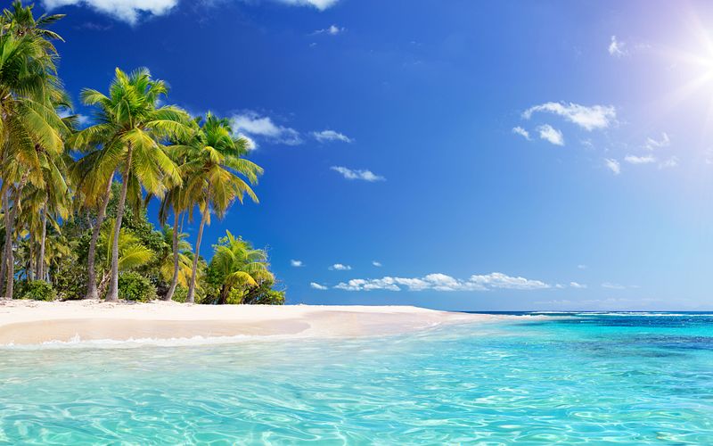 karibik mit kleinen antillen