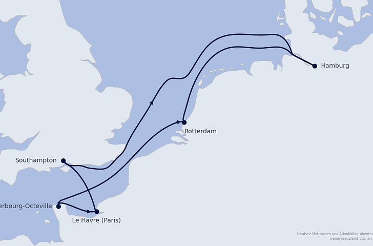 Impression zu Aurea Suiten Special - MSC Preziosa - Nordsee Metropolen