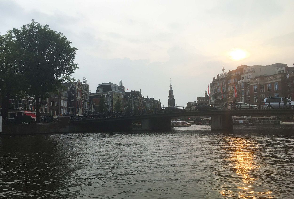 Grachtenfahrt in Amsterdam