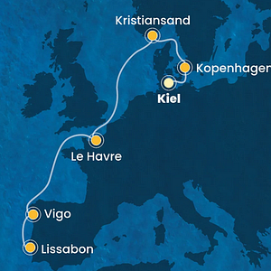 Costa Diadema Mittelmeer