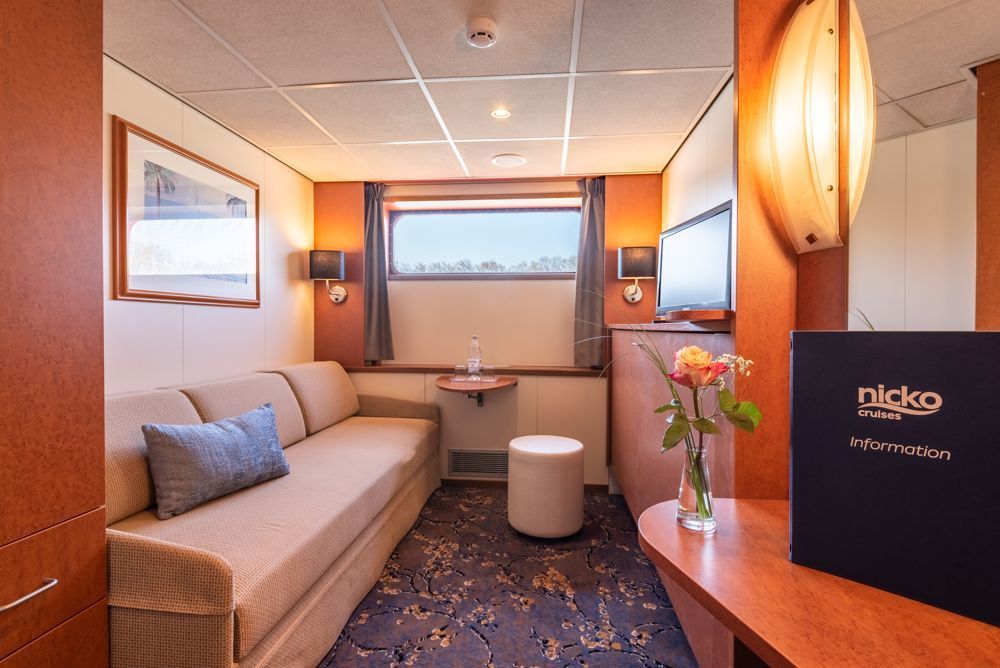 MS BIJOU DU RHONE - Nicko Cruises - 2-Bett Hauptdeck (HD)