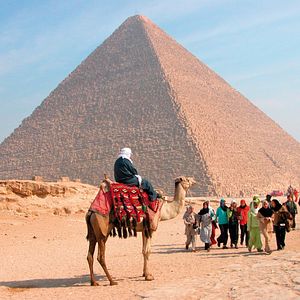 Ägypten Kairo Cheops Pyramide 01 MZ