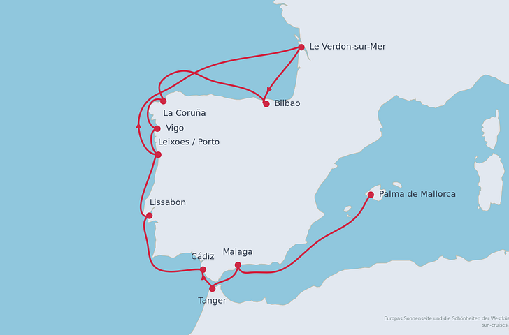 Impression zu Sommer 2027 - Mein Schiff 6 - Europas Sonnenseiten und die Schönheiten der Westküste