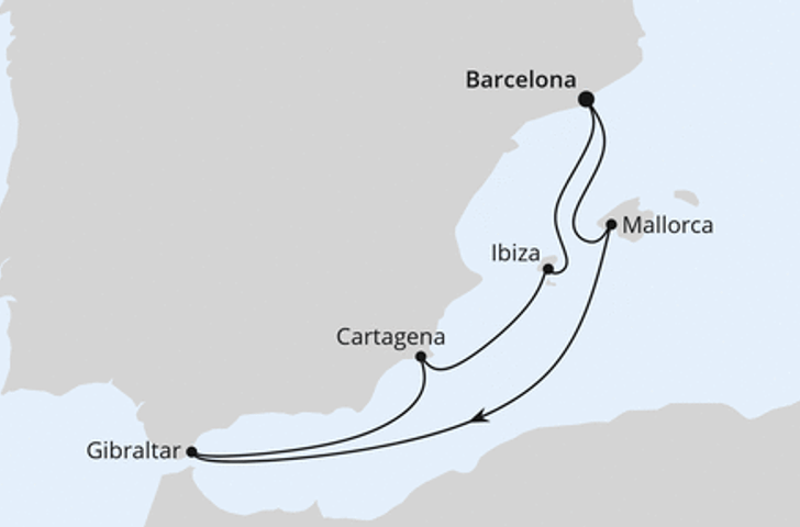 Impression zu Reisehighlights Juni 2026 - AIDAcosma - Mediterrane Schätze