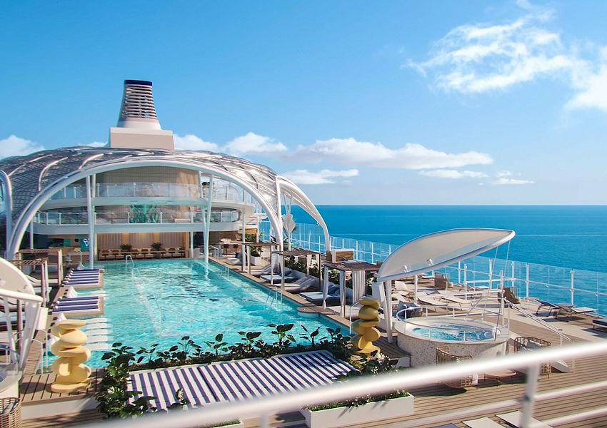 Sonnendeck der Mein Schiff Flow