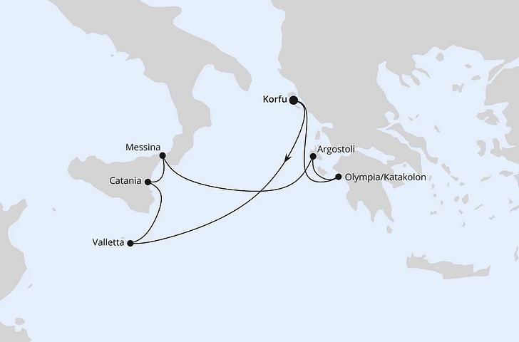 Impression zu Sommer 2026 - AIDAblu - Mittelmeerinseln