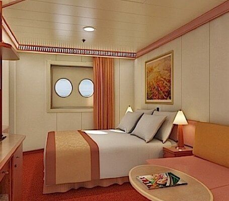 Carnival Vista - Carnival Cruise Line - Kabine mit Bullaugen (PT)