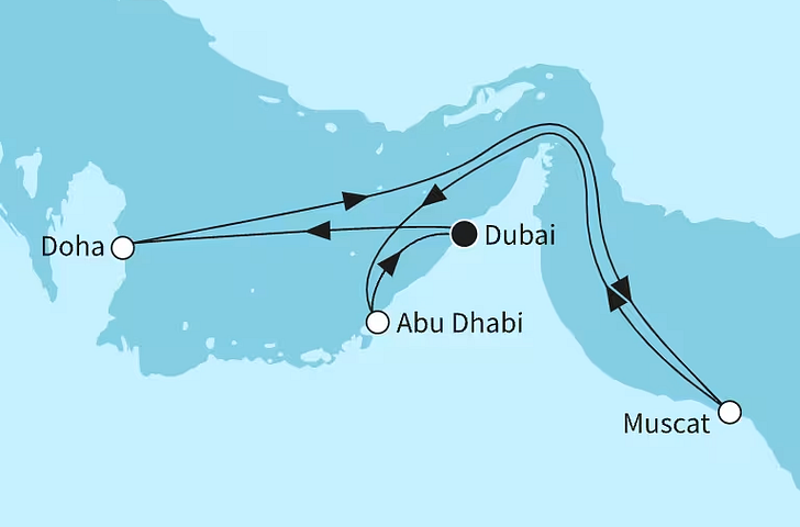 Impression zu Frühjahr 2027 - Mein Schiff Flow - Zauber des Orients