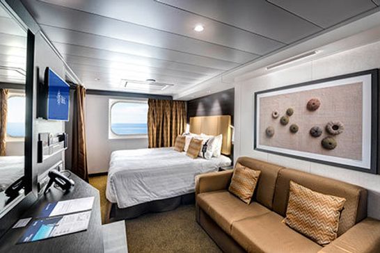 MSC Virtuosa - MSC Cruises - Junior Kabine mit Meerblick und teilweiser Sichtbehinderung (OO)