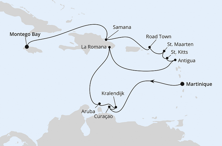 Impression zu AIDA Angebot der Woche - Karibische Inseln