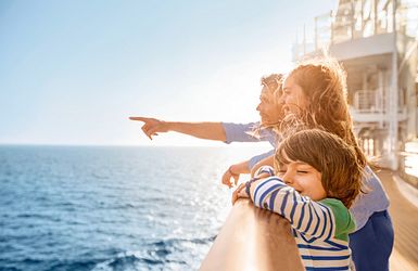 Kinder an Bord von AIDA