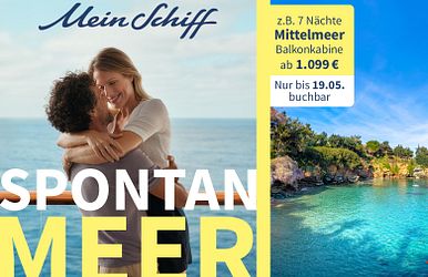 spontan meer mit <i> mein schiff <sup>®</sup> </i>