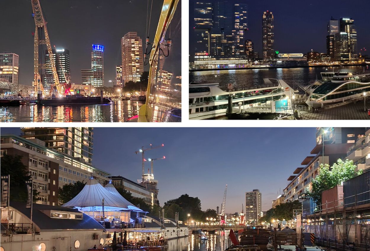 Rotterdam bei Nacht