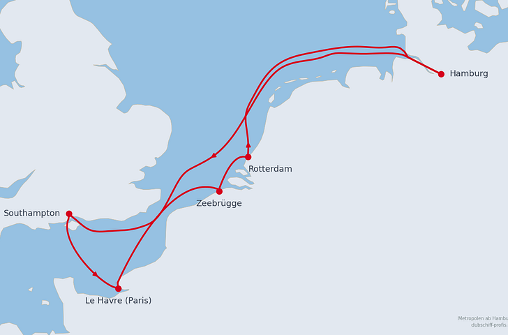Impression zu AIDA Doppelpass on Cruise - AIDAperla - Metropolen ab Hamburg