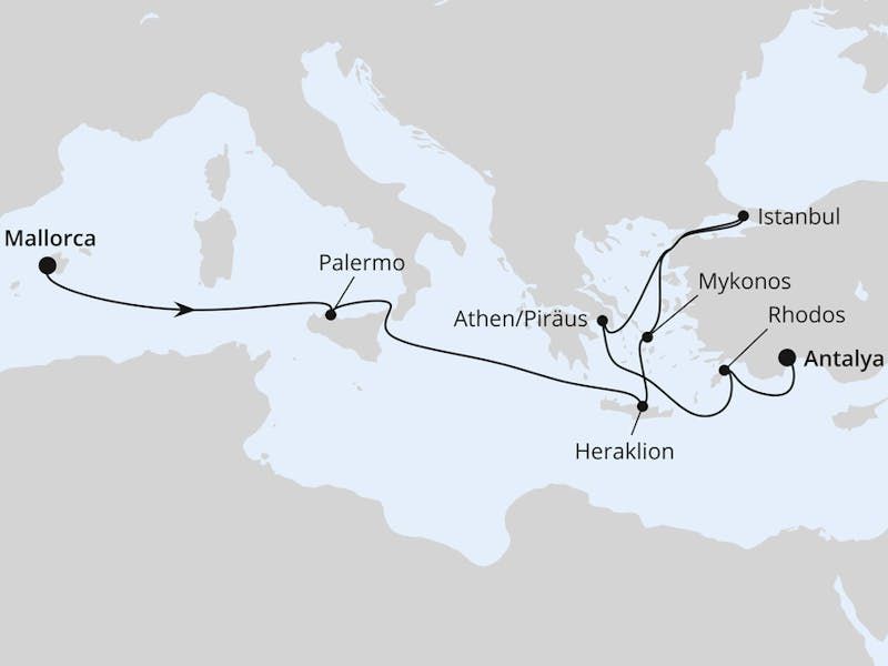 Griechenland & Türkei mit Istanbul ab Mallorca