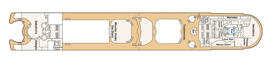 Emerald Princess - Princess Cruises - DECK 16 - SUN