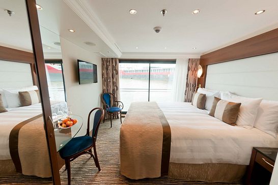 SAVOR - Ohne Reederei - 2-Bett Kabine mit frz. Balkon