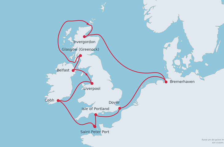 Impression zu Last Minute - Mein Schiff 3 - Rund um die grüne Insel