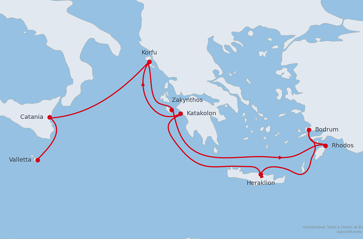 Impression zu Sommer 2027 - AIDAblu - Griechenland, Türkei & Sizilien