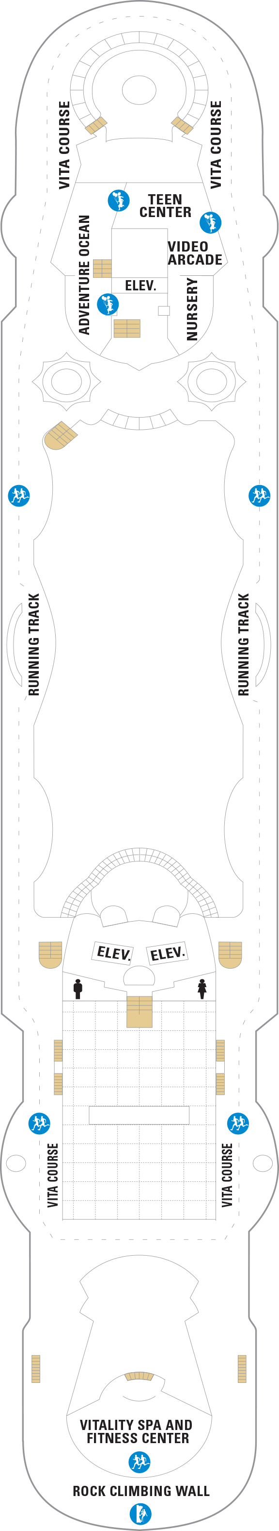 Enchantment of the Seas - Royal Caribbean International - Deck 10 (Deck 10)