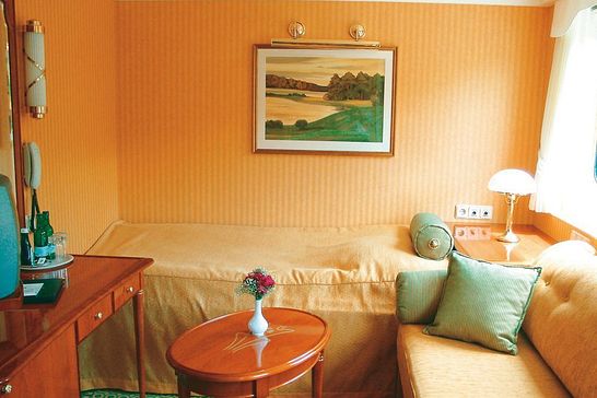 MS FREDERIC CHOPIN - Nicko Cruises - 2-Bett Hauptdeck achtern (HX)