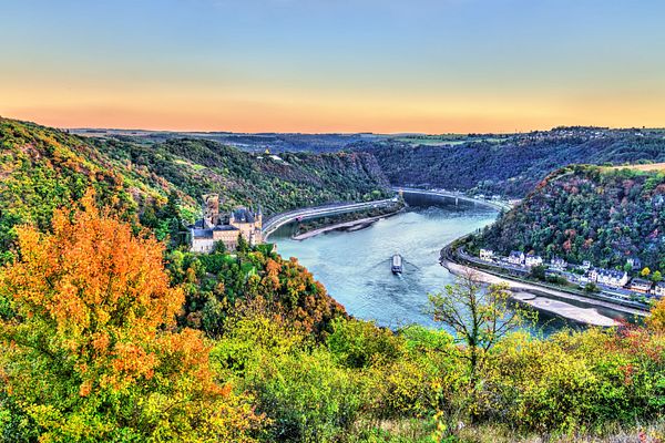Burg Katz am Rhein, Deutschland
