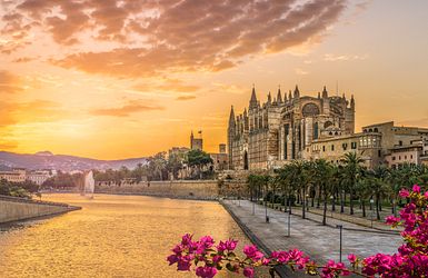 Westeuropa mit Mallorca