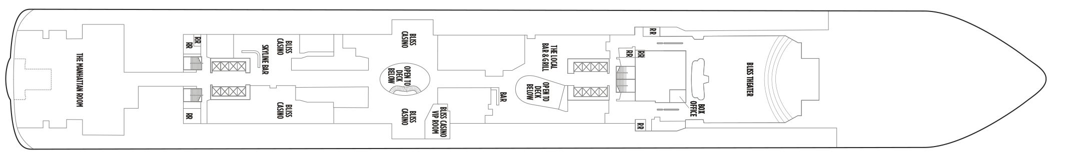 Norwegian Joy - Norwegian Cruise Line - DECK 7