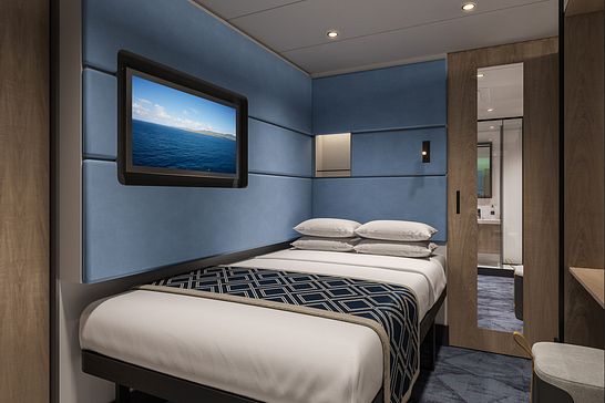 NCL Aqua Leben an Bord Kabinen Studio T1