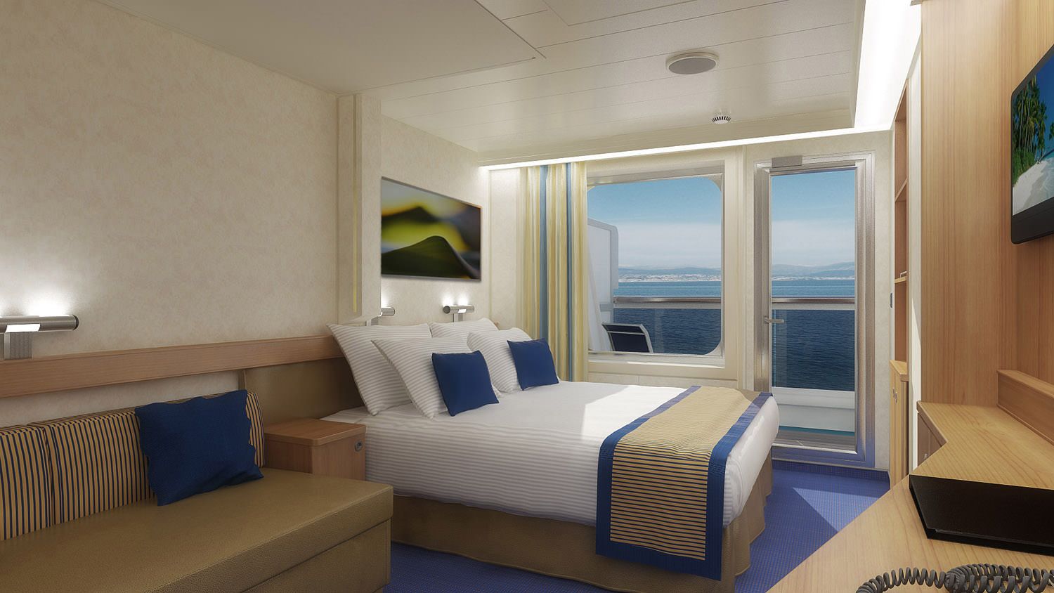 Carnival Sunshine - Carnival Cruise Line - Balkon