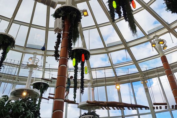 AIDAnova Four Elements Kletterpark