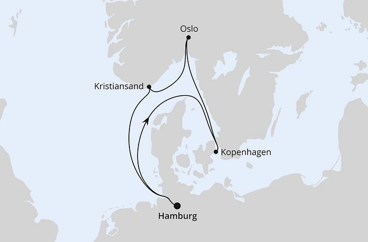 Impression zu AIDA Winter 2025/26 - AIDAnova - Norwegen & Dänemark