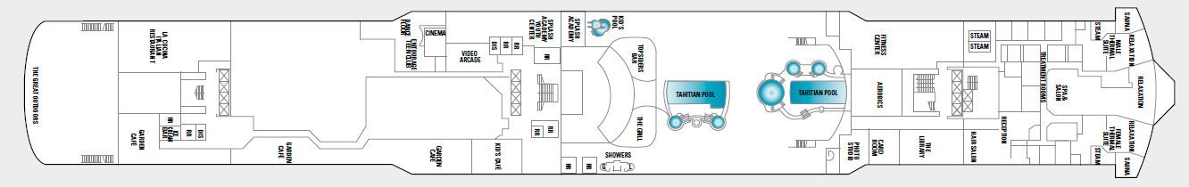 Norwegian Pearl - Norwegian Cruise Line - DECK 12