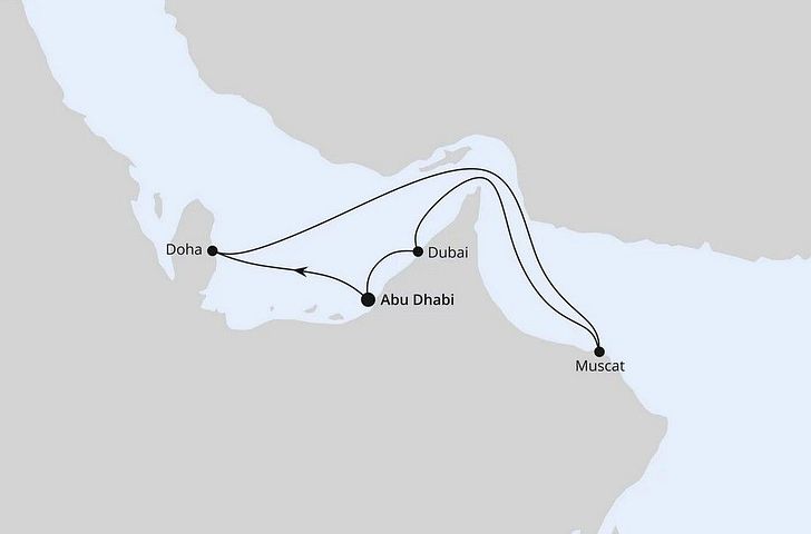 Impression zu AIDA Winter 2027/2028 - AIDAperla - Orient mit Oman ab Abu Dhabi