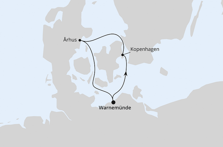 Impressionn zu Sommer 2025 - AIDAbella, AIDAluna oder AIDAmar - Kurzreise Århus & Kopenhagen