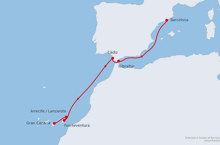 Impression zu AIDA ALL IN Winter 2026/27 - Italien, Andalusien & Kanaren