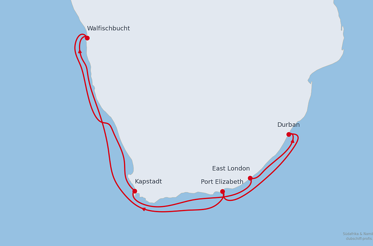 Impression zu AIDA Winter 2027/2028 - AIDAblu - Südafrika & Namibia
