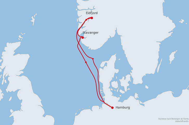 Impression zu AIDA Sommerspecial 2026 - AIDAprima - Kurzreise nach Norwegen
