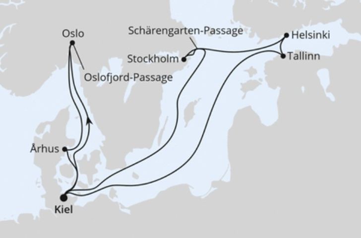 Impressionn zu Neue AIDAprima Winterreisen - Ostseereise mit Biathlon-Weltcup Oslo