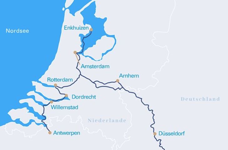 Impressionn zu VIVA Cruises Last Minute - MS VIVA ONE - Niederlande & Flandern