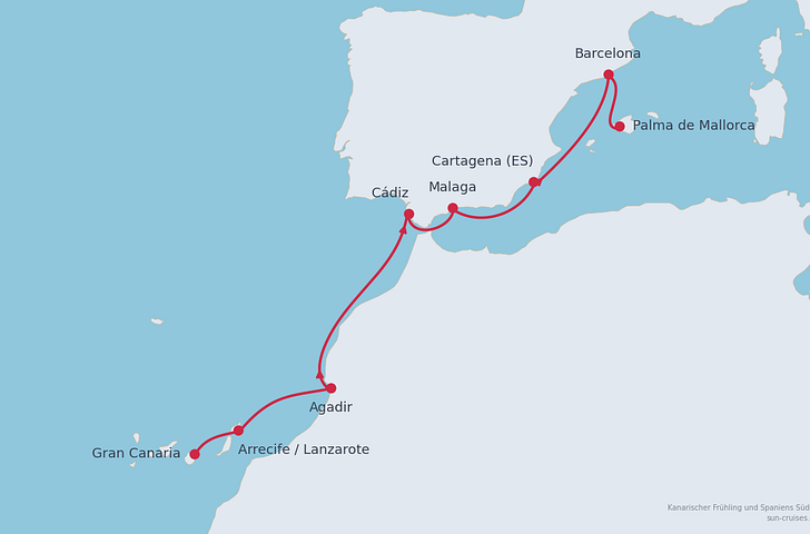 Impression zu Winter 2027/28 - Mein Schiff 7 - Kanarischer Frühling und Spaniens Süden