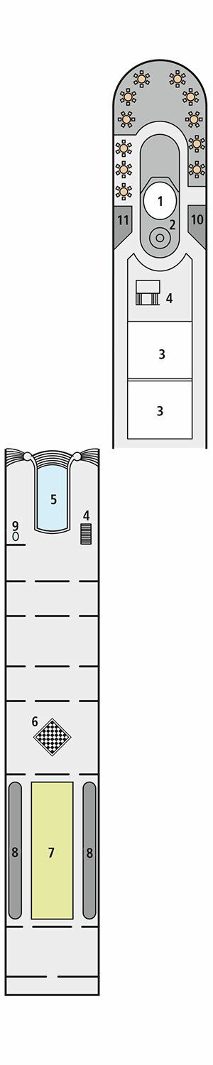 A-ROSA LUNA - A-ROSA - Deck 4 (Deck 4 Sonnendeck)