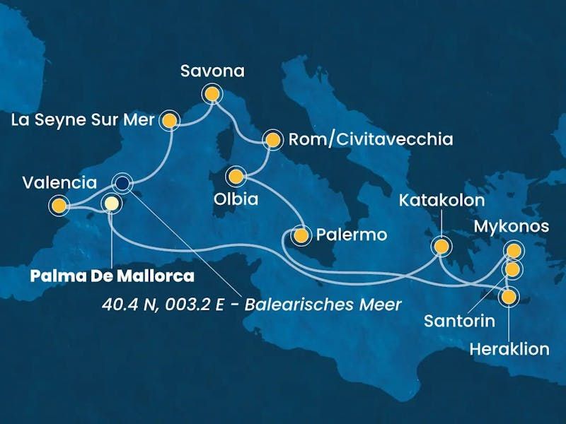 Mediterrane Entdeckungsreise ab Palma De Mallorca