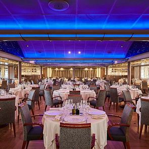 Silver Cloud_Essen und Trinken_Restaurant_©Silversea Cruises Ltd.