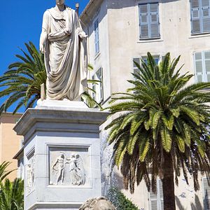 Ajaccio Foch Square Korsika Frankreich